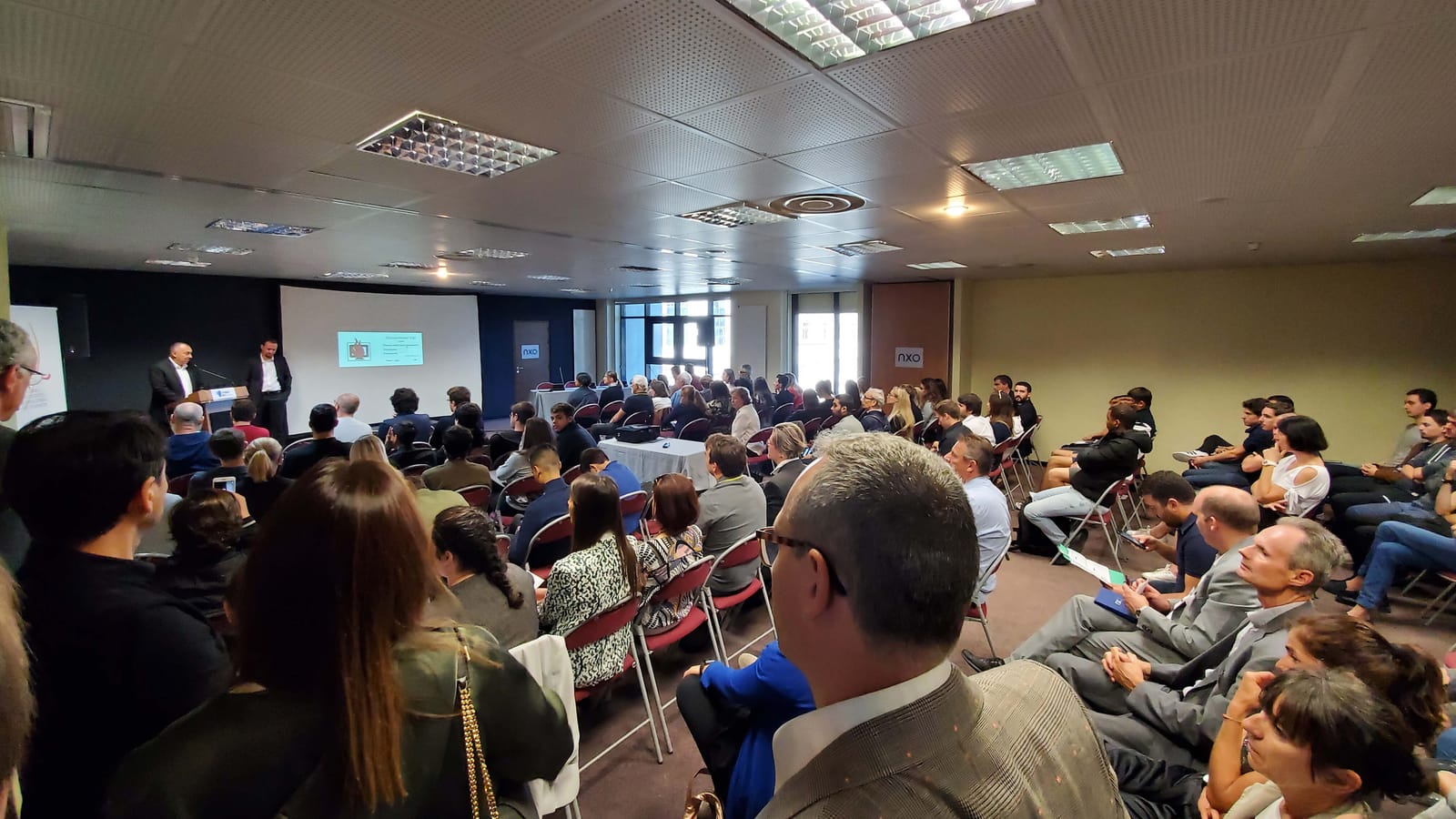 Audience at Cyberday Corsica in Ajaccio, an event co-organised by Jérôme Freani
